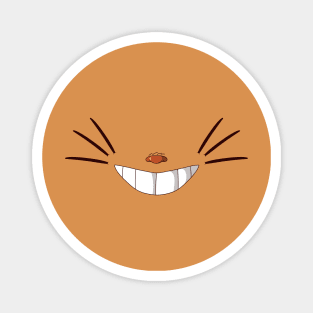 Smile cat face mask Magnet